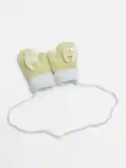 Зеленый варежки детские