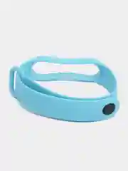 Голубой ремешок силиконовый для Xiaomi Mi Band 5, Xiaomi Mi Band 6