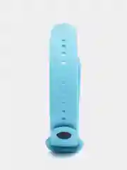 Голубой ремешок силиконовый для Xiaomi Mi Band 5, Xiaomi Mi Band 6