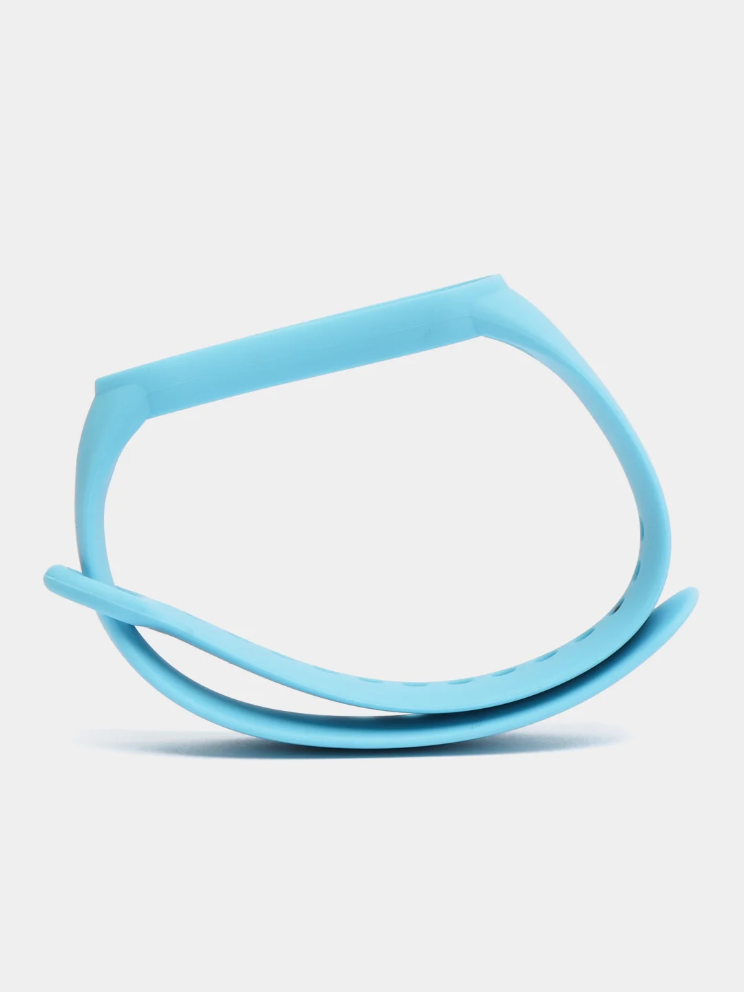 Голубой ремешок силиконовый для Xiaomi Mi Band 5, Xiaomi Mi Band 6