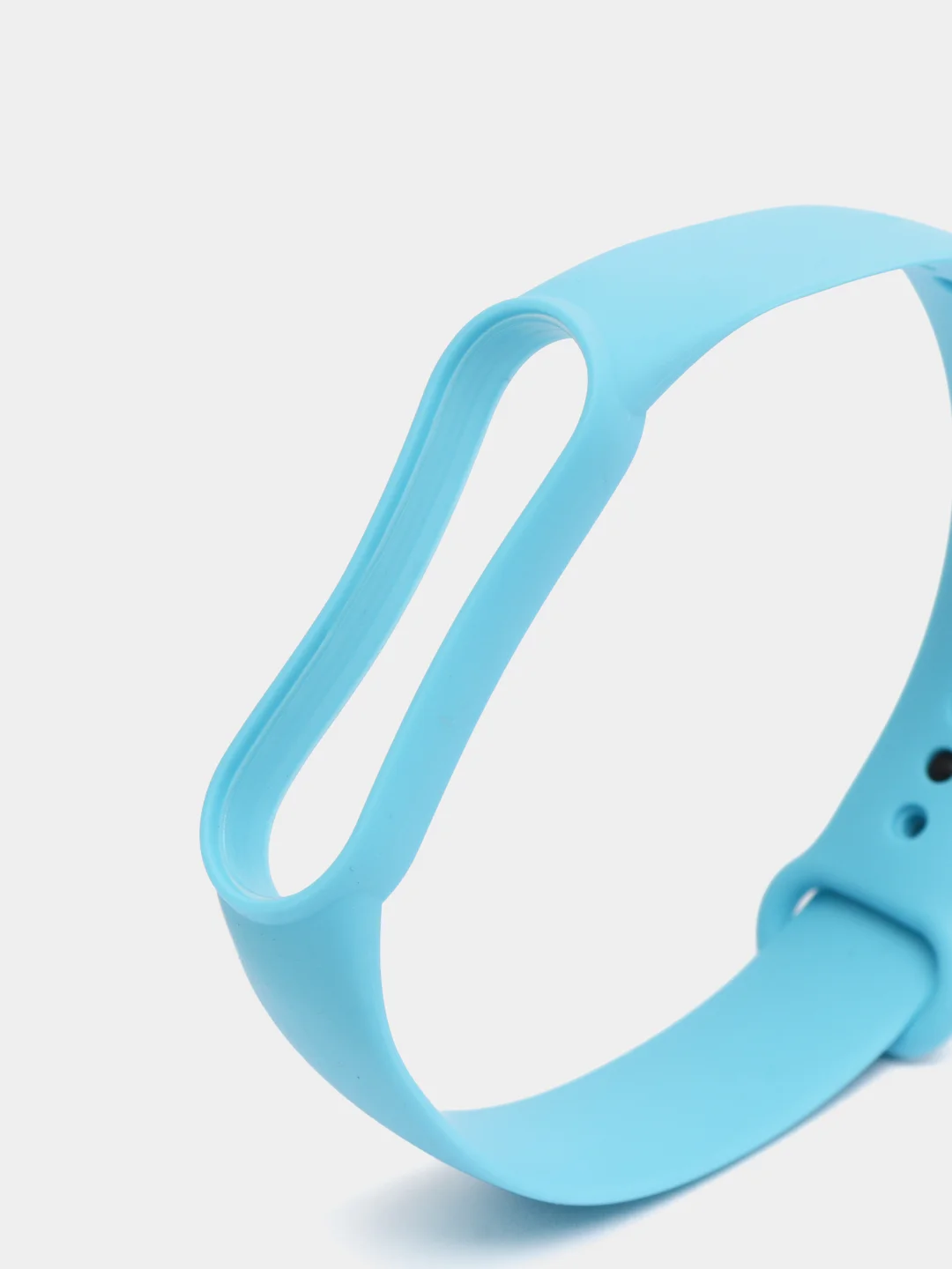 Голубой ремешок силиконовый для Xiaomi Mi Band 5, Xiaomi Mi Band 6