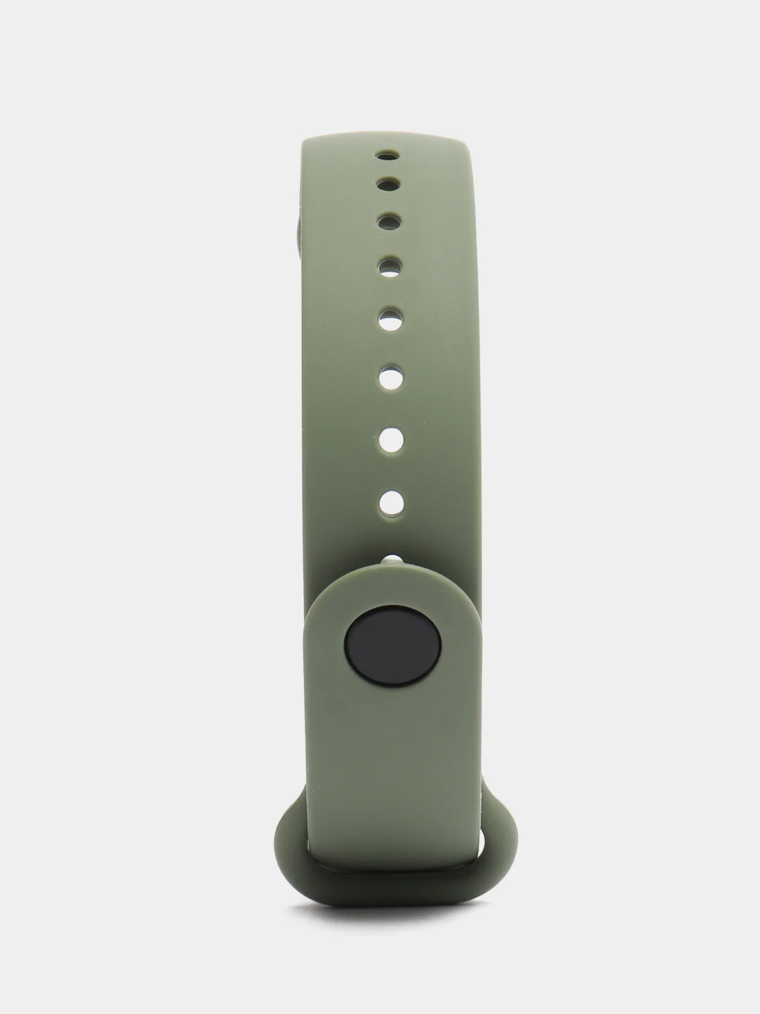 Зелёный хаки ремешок силиконовый для Xiaomi Mi Band 5, Xiaomi Mi Band 6