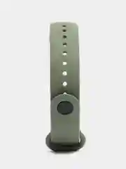 Зелёный хаки ремешок силиконовый для Xiaomi Mi Band 5, Xiaomi Mi Band 6