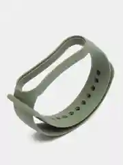 Зелёный хаки ремешок силиконовый для Xiaomi Mi Band 5, Xiaomi Mi Band 6