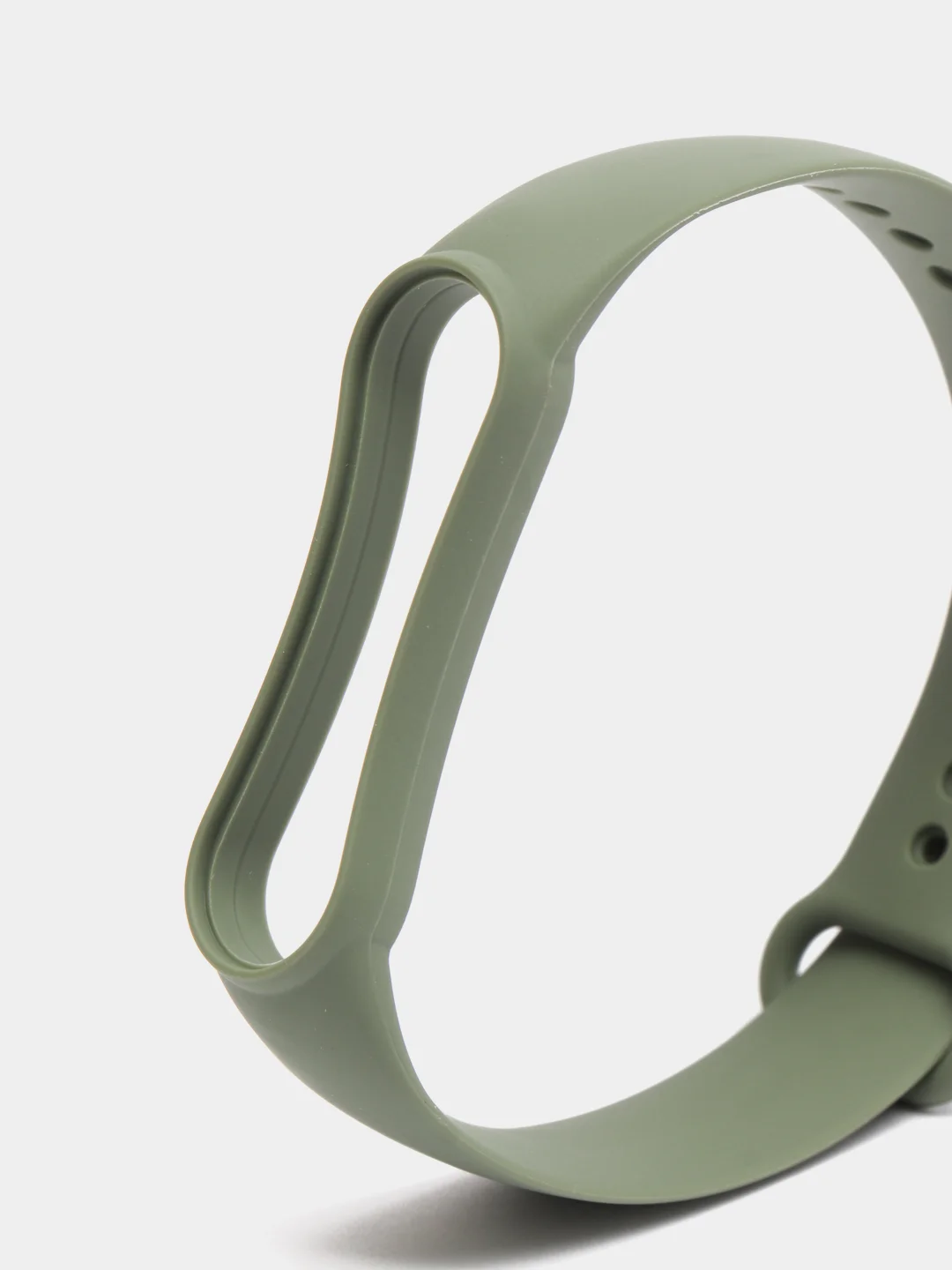 Зелёный хаки ремешок силиконовый для Xiaomi Mi Band 5, Xiaomi Mi Band 6