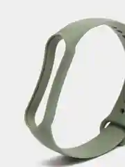 Зелёный хаки ремешок силиконовый для Xiaomi Mi Band 5, Xiaomi Mi Band 6