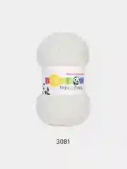 Пряжа плюшевая BonBon Panda Baby (Панда бэби), 100 г/120м, 100% полиэстер