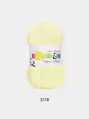 Пряжа плюшевая BonBon Panda Baby (Панда бэби), 100 г/120м, 100% полиэстер