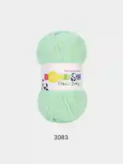 Пряжа плюшевая BonBon Panda Baby (Панда бэби), 100 г/120м, 100% полиэстер