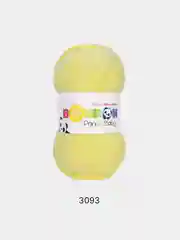 Пряжа плюшевая BonBon Panda Baby (Панда бэби), 100 г/120м, 100% полиэстер