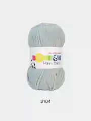 Пряжа плюшевая BonBon Panda Baby (Панда бэби), 100 г/120м, 100% полиэстер