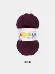 Пряжа плюшевая BonBon Panda Baby (Панда бэби), 100 г/120м, 100% полиэстер