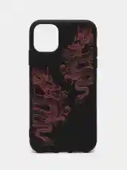 Чехол с принтом драконов для iPhone