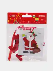 Красный ёлочные игрушки из фетра, своими руками, набор для творчества