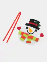 Белый ёлочные игрушки из фетра, своими руками, набор для творчества