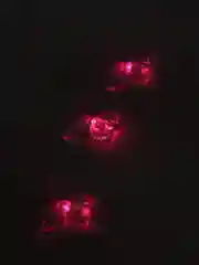 Розовый светодиодная гирлянда в форме сердца