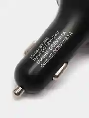 Черный fm-модулятор трансмиттер для машины, зарядное устройство с USB, преобразователь
