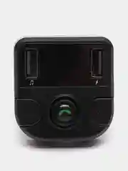 Черный fm-модулятор трансмиттер для машины, зарядное устройство с USB, преобразователь