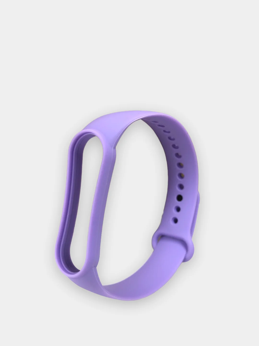 Лавандовый силиконовый ремешок для Xiaomi Mi Band 5 / Mi Band 6, Сяоми Ми Банд 5 / Ми Банд 6