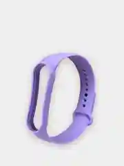 Лавандовый силиконовый ремешок для Xiaomi Mi Band 5 / Mi Band 6, Сяоми Ми Банд 5 / Ми Банд 6
