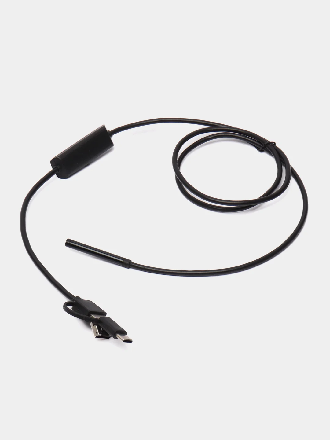Эндоскоп водонепроницаемый с подсветкой Y102, 640x480, USB microUSB Type-C