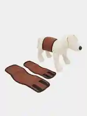 Пояс для кобелей многоразовый впитывающий (коричневый) р. XS  Osso-Fashion