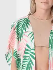 Коралловый парео пляжное, длинное