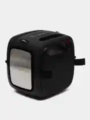 Черный портативная Bluetooth Колонка Hopestar Party One 80 Вт, с двумя беспроводными микрофонами