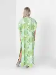 Коралловый парео пляжное, длинное