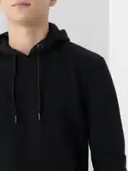 Черный мужской спортивный костюм