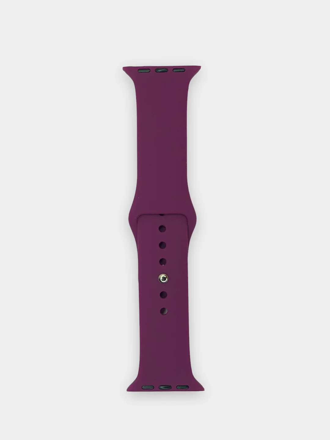 Тёмно-бордовый ремешок, силиконовый, цветной, для Apple Watch, 38, 40, 42, 44, 45, 49 мм