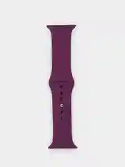 Тёмно-бордовый ремешок, силиконовый, цветной, для Apple Watch, 38, 40, 42, 44, 45, 49 мм