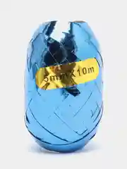Лазурный лента для упаковки подарков. Ленточка на воздушные шары 10м, прочная, 0.5 х 10 м