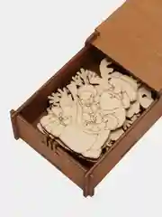 Ёлочные новогодние игрушки в подарочной коробке, декупаж и творчество