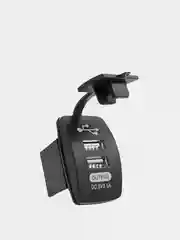 Белый врезная автомобильная usb розетка разъем для авто в машину