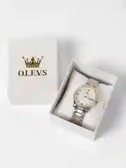 Белый наручные мужские часы  OLEVS