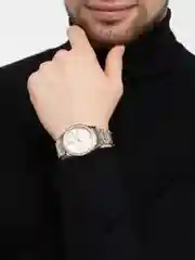 Белый наручные мужские часы  OLEVS