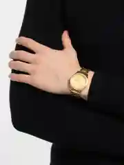 Золотой наручные мужские часы  OLEVS