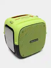 Лайм портативная Bluetooth Колонка Hopestar Party One 80 Вт, с двумя беспроводными микрофонами