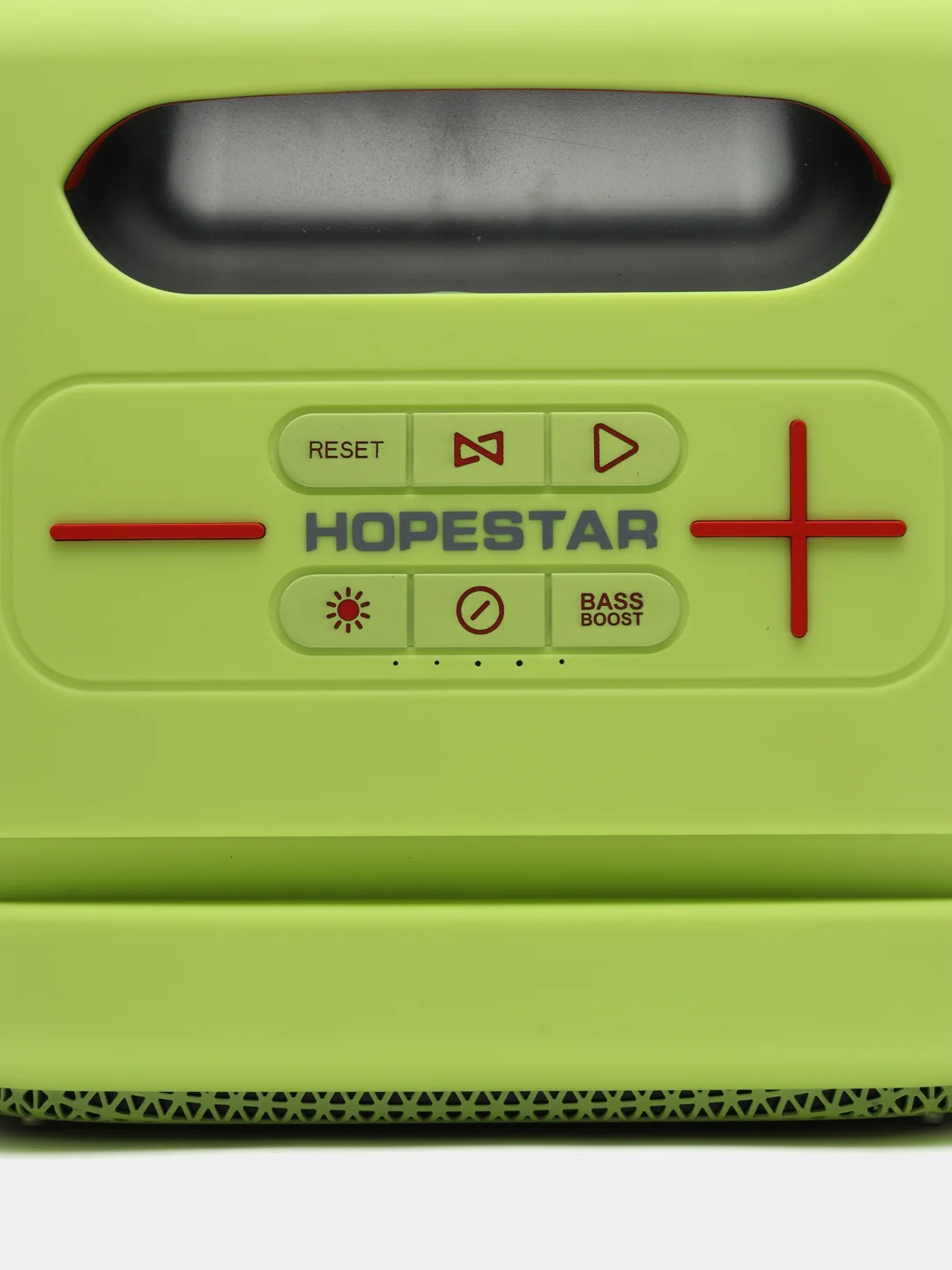Лайм портативная Bluetooth Колонка Hopestar Party One 80 Вт, с двумя беспроводными микрофонами