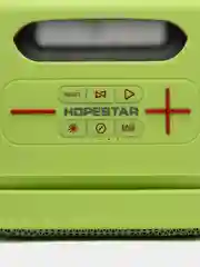 Лайм портативная Bluetooth Колонка Hopestar Party One 80 Вт, с двумя беспроводными микрофонами