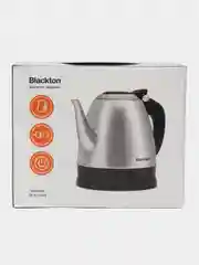 Черный чайник электрический Blackton Bt KT1802S, стальной, 1.2 л, 1500Вт, БЫСТРЫЙ НАГРЕВ