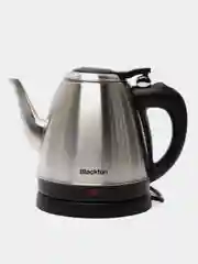 Черный чайник электрический Blackton Bt KT1802S, стальной, 1.2 л, 1500Вт, БЫСТРЫЙ НАГРЕВ