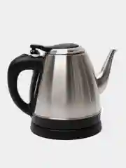 Черный чайник электрический Blackton Bt KT1802S, стальной, 1.2 л, 1500Вт, БЫСТРЫЙ НАГРЕВ