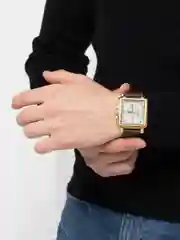 Белый мужские наручные, кварцевые часы OLEVS, влагозащитные