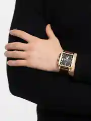 Коричневый мужские наручные, кварцевые часы OLEVS, влагозащитные