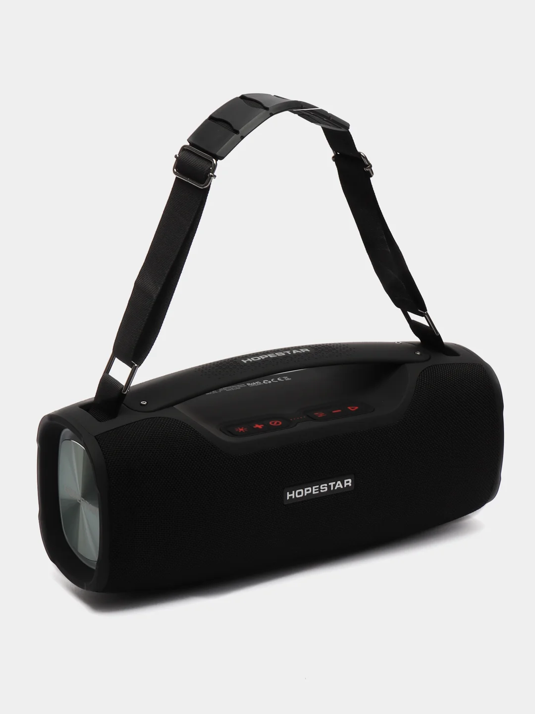 Черный портативная беспроводная колонка Hopestar A6X, мощность 55W
