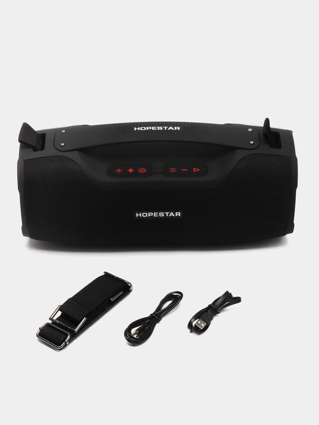 Черный портативная беспроводная колонка Hopestar A6X, мощность 55W