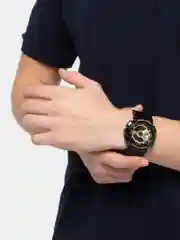 Золотой наручные электронные спортивные часы OLEVS