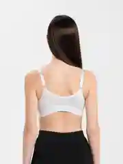 Белый топ женский базовый